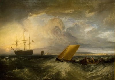 Sheerness vom Nore aus gesehen von Joseph Mallord William Turner